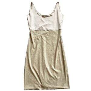 SPANX by Sara Blakely TANK SHAPEWEAR TAN SLIP DRESS XL SLIMMING UNDERGARMENT